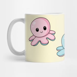 Kawaii mood octopus Mug